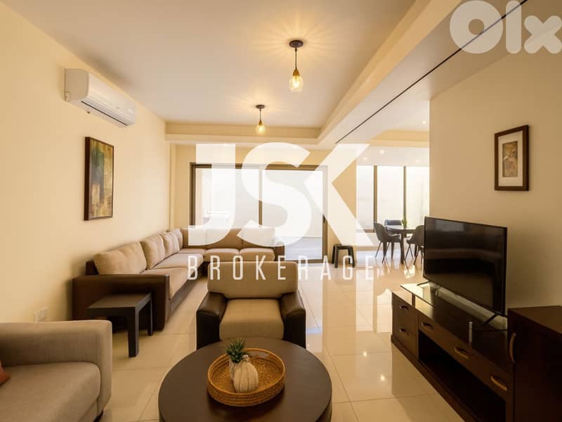 L19227 - Furnished Apartment For Rent In A Gated Community in Tabarja 0