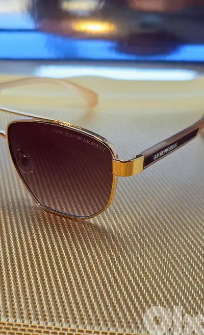 Emporio Armani Luxury Gold Sunglasses