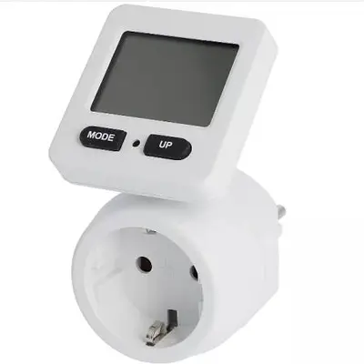 Silvercrest Electric Consumption Controler Max 3680W- استهلاك الكهرباء