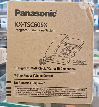 PANASONIC INTEGRATED TELEPHONE SYSTEM KX-TSC60SX