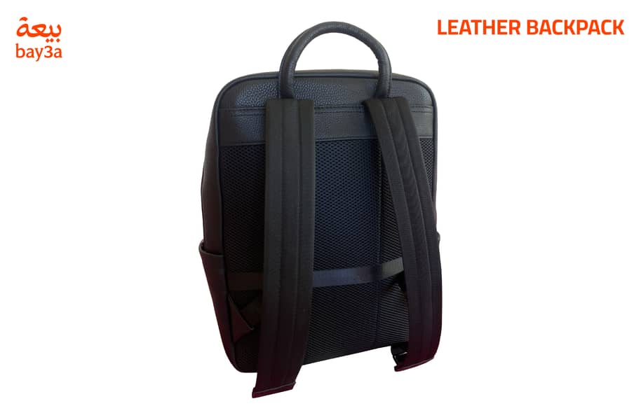 Leather Backpack 2