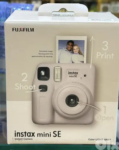 Instax mini Se Light Gray