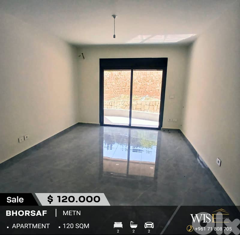 120 SQM Apartment for SALE in Bhorsaf! 0