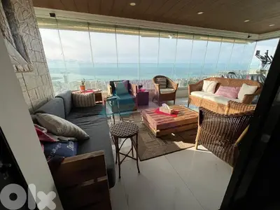 High-end 3-bedrooms apartment+panoramic view 4sale in Biakout - بياقوت
