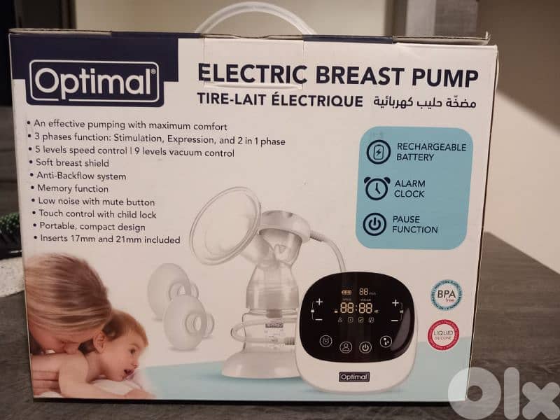 optimal breast pump 0