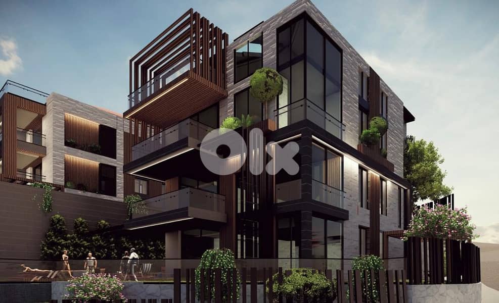 Apartment for sale in Baabdat/ Roof/ Terrace 0