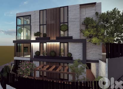 Apartment for sale in Baabdat/ Roof/ Terrace