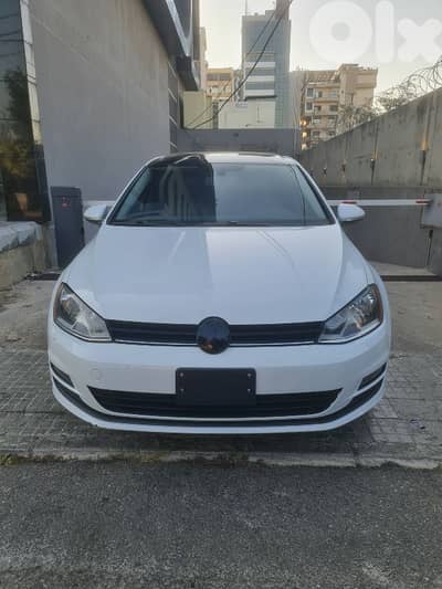 VOLKSWAGEN GOLF 1.8 TSI MODEL 2017 WHITE