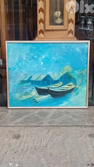 لوحة رسم زيتي اوروبية