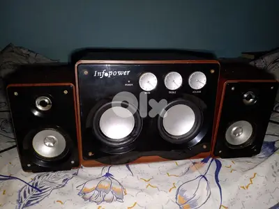 loud speakers.