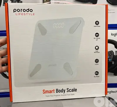 Porodo lifestyle smart body scale white