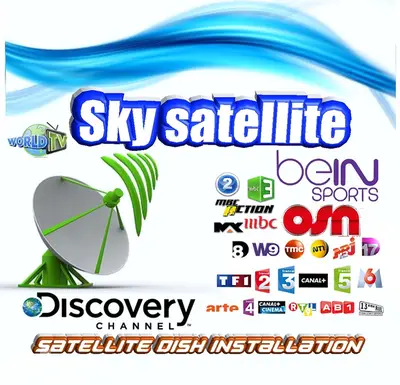SATELLITE DISH & RECEIVERS SKY-SAT EU-R 98F1