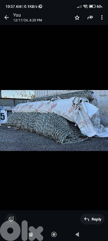 FOR SALE: Chabak Geogrid (Geosynthetics) in Lebanon 1