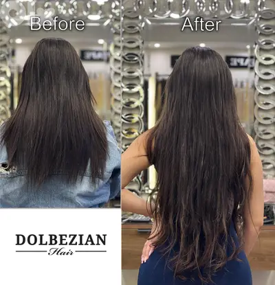 اكستنشن شعر طبيعي Human hair extension