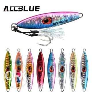 Fishing Allblue metal jigs starting 2.5$ 5