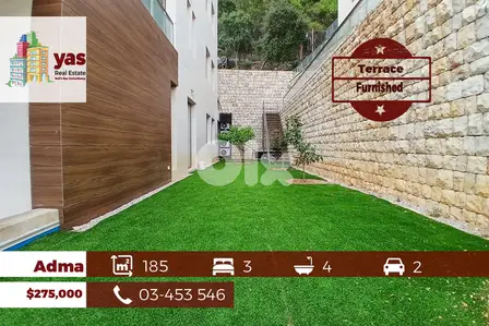 Adma/Admir 185m2 | Furnished | Gated Community | Partial View | IV