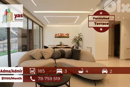 Adma/Admir 185m2 | Furnished | Classy Area | Gated Community | IV