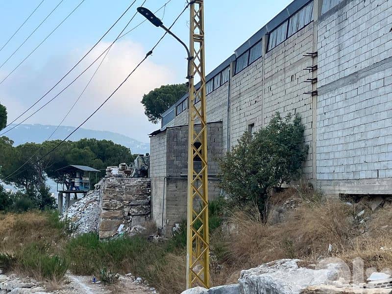 warehouse +hongar industrial for sale in baabdet 0