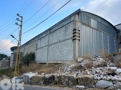 warehouse +hongar industrial for sale in baabdet