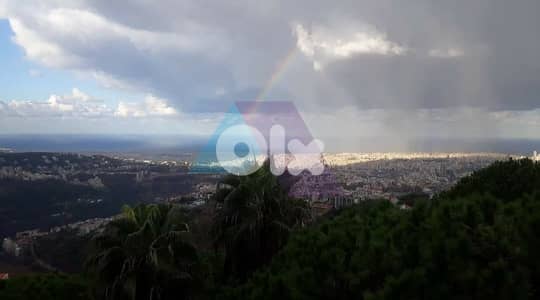 Hot deal/prime Land+sea view 4sale in beit Mery-أرض للبيع في بيت مري
