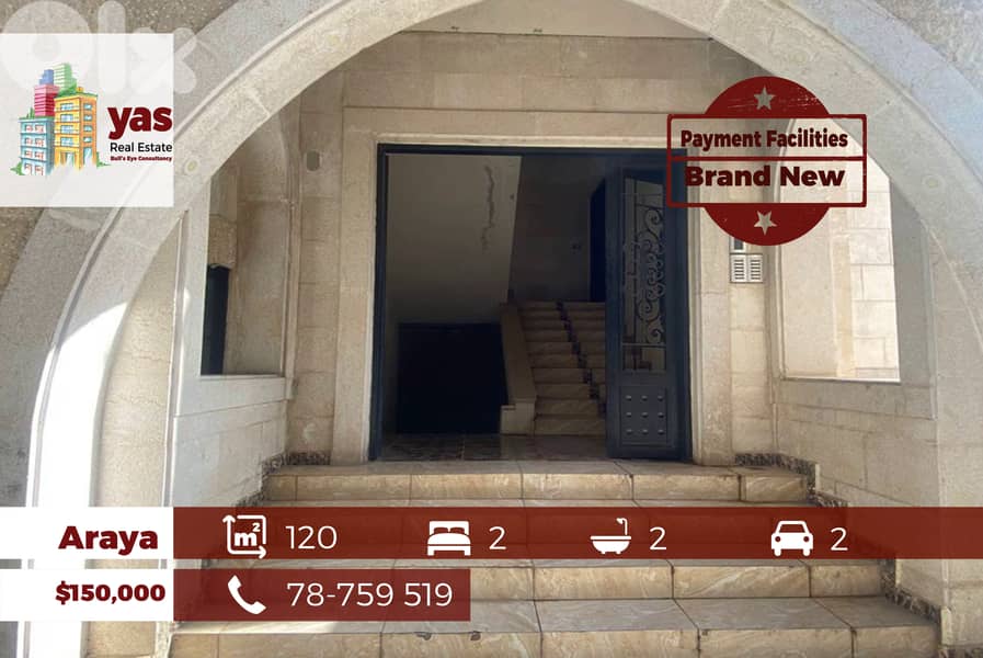 Araya 120m2 | Payment Facilities | Brand New | Quiet Area  |OH 0