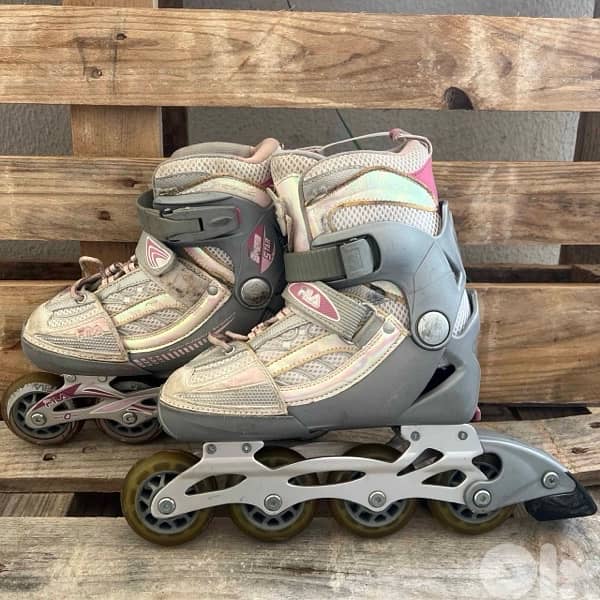 Fila Pink Roller Skate (32-35) 0