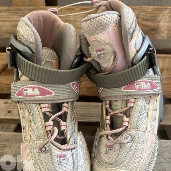 Fila Pink Roller Skate (32-35) 3