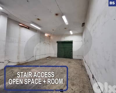 WAREHOUSE for RENT in NEW JDEIDEH – Stair Access REF#BS126406
