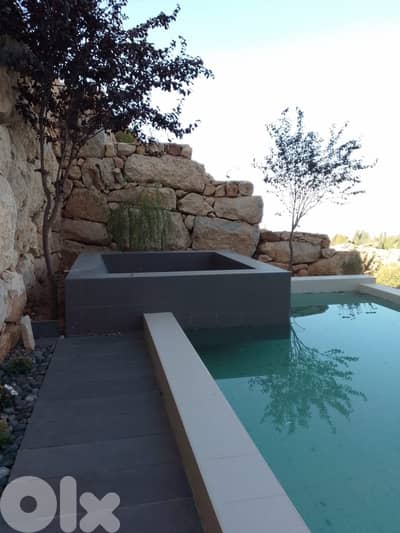 132 sqm + 300 sqm Terrace luxurious Chalet for sale in Tilal Faqra