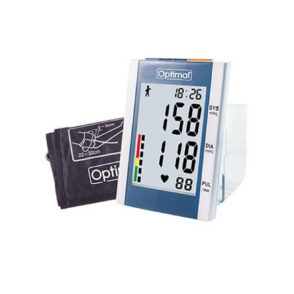 Automatic Upper Arm Blood Pressure Monitor Optimal مكنة ضغط اوتوماتيك 2