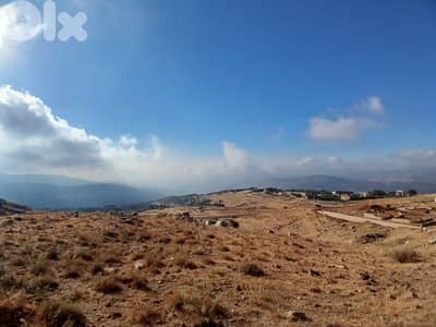 L19259 - 2,505 SQM Land With A Beautiful View For Sale in Zaarour