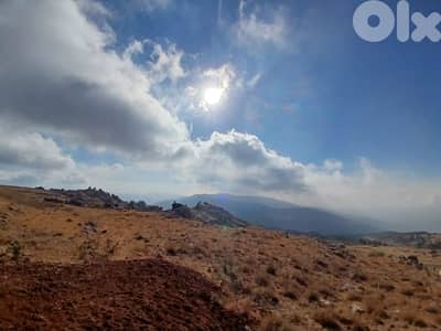 L19260 - 6,000 SQM Land With A Beautiful View For Sale in Zaarour