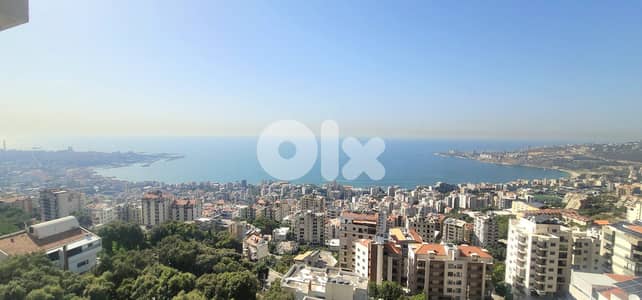 L19268 - Apartment With Panoramic Seaview For Rent in Sahel Alma