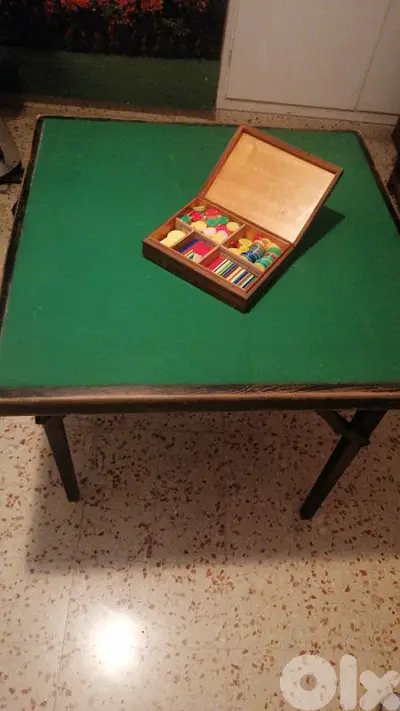 pocker table + fiche