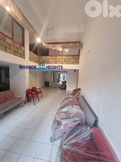 Shop for rent In Horsh Tabet  محل  للإيجار في منطقة حرش ثابت