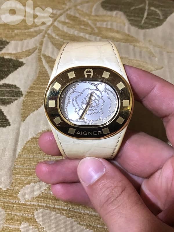 Aigner watch original Swiss made switzrland working fine 6