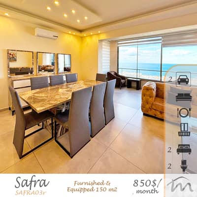 Safra | Furnished & Equipped 150m² | 30 Seconds Drive from the Highway