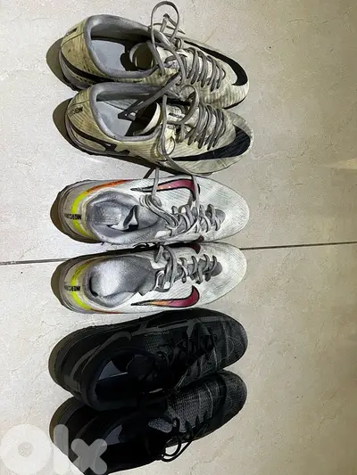 3 football shoes