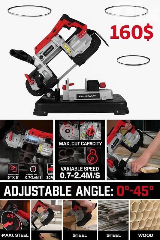 PowerPlus  portable band saw (Germany) 3