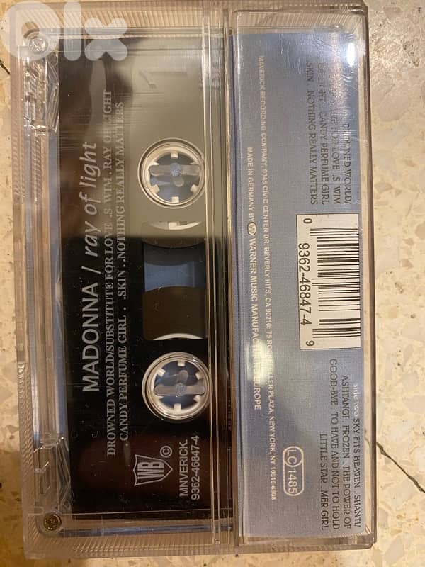 Madonna-Ray of light cassette 1