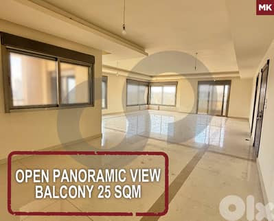 open panoramic view - Balcony 25 Sqm - Achrafieh REF#MK126487
