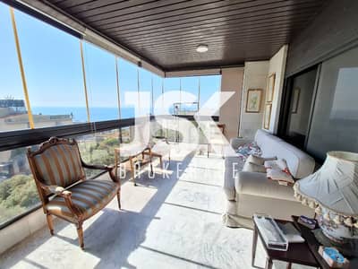 L19281 - 3-Bedroom Apartment With Sea View For Rent in Sahel Alma