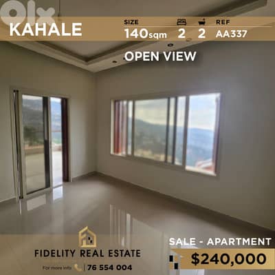 Apartment for sale in Kahale AA337 شقة للبيع في كحالة