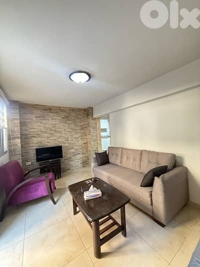 Furnished one bedroom apartment for rent in Achrafieh, Prime location