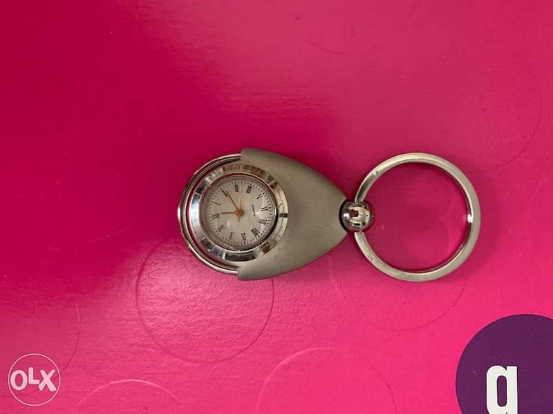 Quartz key ring watch! 0