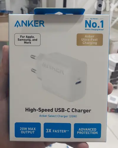 Anker Select Charger Usb-c 20w 2pin 10$