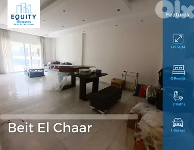 140 SQM Apartment For Sale In Beit El Chaar شقة للبيع #MH209731