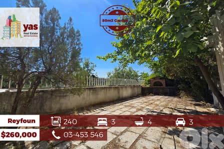 Reyfoun 240m2 | 80m2 Terrace | Mountain View | Furnished | DA