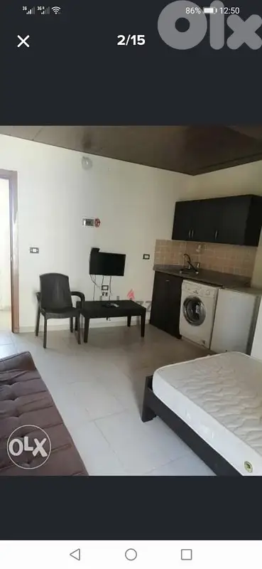 rooms furnished in Bouar main road for rent 350$/month