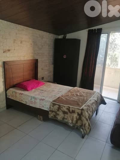 rooms furnished in Bouar main road for rent 350$/month